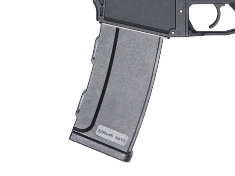 ASG CZ 805 BREN Hi-Cap Magazine, 550 BBs - Black ASG CZ 805 BREN Hi-Cap Magazine, 550 BBs - Black