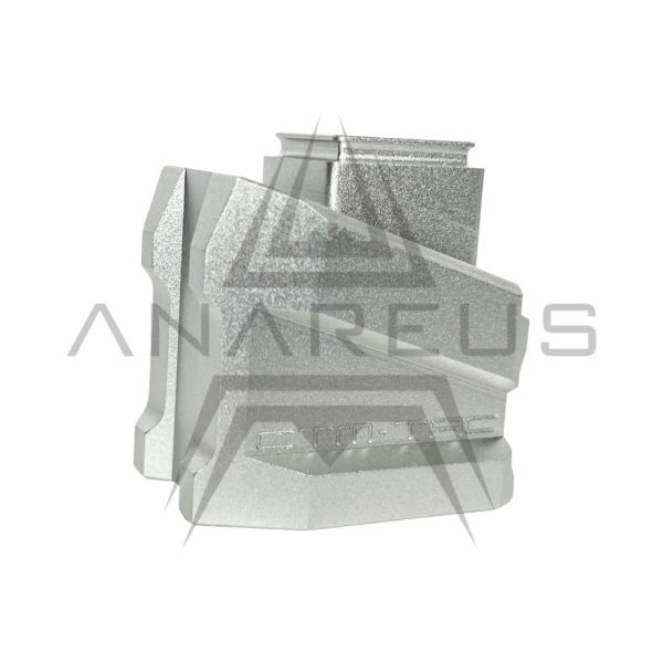 CTM AAP-01 / G-Series Magazine Extension Plate - Silver CTM AAP-01 / G-Series Magazine Extension Plate - Silver