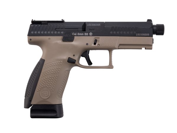 ASG CZ P-10C OR-OT CO2 Blowback, metal slide - Black/Tan