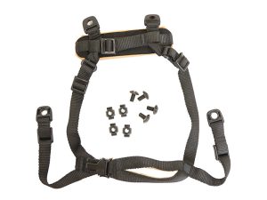 FMA Universal Helmet Suspension / Strap, H type - Black