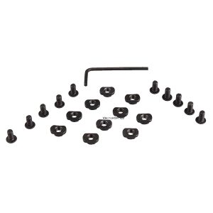 VO M-LOK Screw Set, 10 Pieces - Black