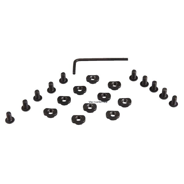 VO M-LOK Screw Set, 10 Pieces - Black