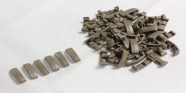 FMA LaRue RIS Rail IndexClips Replica, 60 Pieces - Tan FMA LaRue RIS Rail IndexClips Replica, 60 Pieces - Tan
