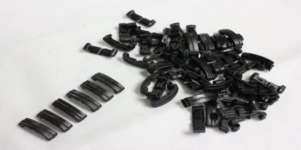FMA LaRue RIS Rail IndexClips Replica, 60 Pieces - Black FMA LaRue RIS Rail IndexClips Replica, 60 Pieces - Black