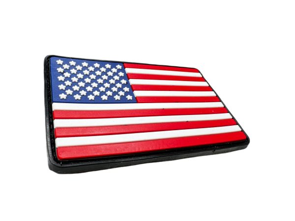 3D PVC USA FLAG Patch - Colorful