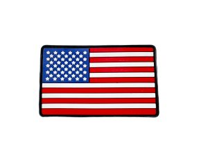 3D PVC USA FLAG Patch - Colorful