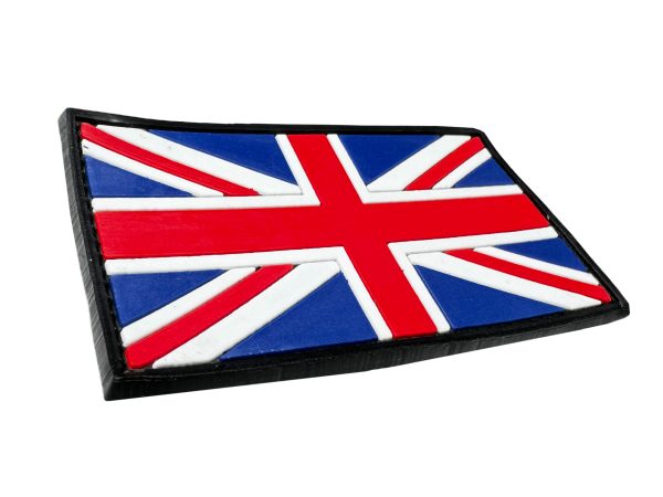 3D PVC GREAT BRITAIN FLAG Patch - Colorful 3D PVC GREAT BRITAIN FLAG Patch - Colorful