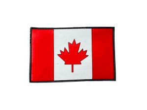 3D PVC CANADIAN FLAG Patch - Colorful 3D PVC CANADIAN FLAG Patch - Colorful