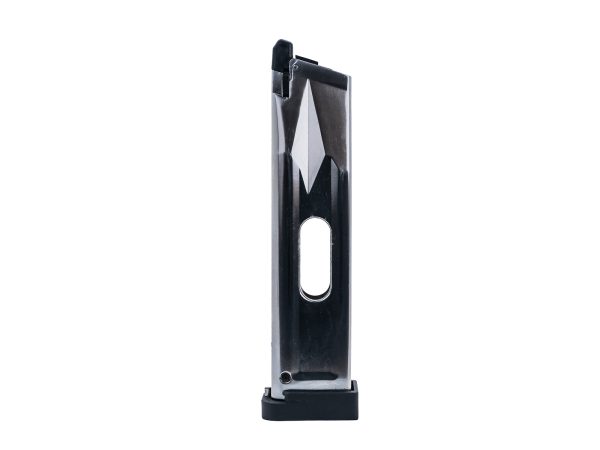 ASG Extended CO2 Magazine for STI Combat Master / Pit Viper, 30 BBs - Silver ASG Extended CO2 Magazine for STI Combat Master / Pit Viper, 30 BBs - Silver