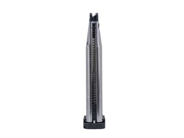 ASG Extended CO2 Magazine for STI Combat Master / Pit Viper, 30 BBs - Silver ASG Extended CO2 Magazine for STI Combat Master / Pit Viper, 30 BBs - Silver