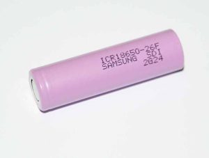 Samsung Charging battery 18650 3,7V/2600mAh Li-ion