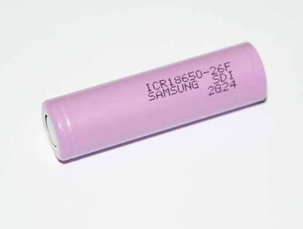 Samsung Charging battery 18650 3,7V/2600mAh Li-ion