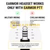 EARMOR M51 PTT, Motorola 2-pin Connector EARMOR M51 PTT, Motorola 2-pin Connector