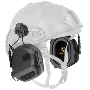 EARMOR M31H PLUS Electronic Hearing Protector, Helmet Mount - Black EARMOR M31H PLUS Electronic Hearing Protector, Helmet Mount - Black