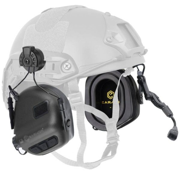 EARMOR M32H PLUS Electronic Tactical Headset, Helmet Mount - Black EARMOR M32H PLUS Electronic Tactical Headset, Helmet Mount - Black