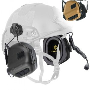 EARMOR M32H PLUS Electronic Tactical Headset, Helmet Mount - Coyote Brown EARMOR M32H PLUS Electronic Tactical Headset, Helmet Mount - Coyote Brown
