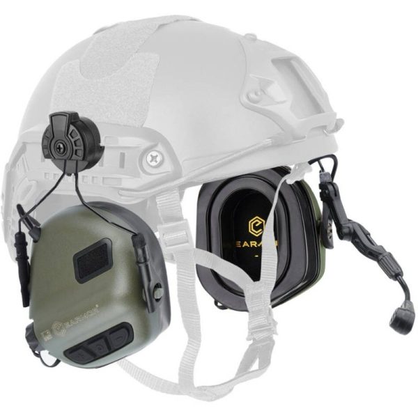 EARMOR M32 PLUS Electronic Tactical Headset, Headband / Helmet Mount - Foliage Green EARMOR M32 PLUS Electronic Tactical Headset, Headband / Helmet Mount - Foliage Green