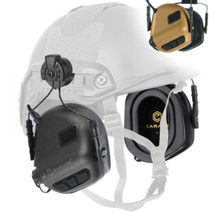 EARMOR M31H PLUS Electronic Hearing Protector, Helmet Mount - Coyote Brown EARMOR M31H PLUS Electronic Hearing Protector, Helmet Mount - Coyote Brown