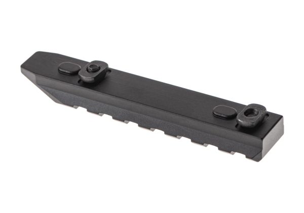 5KU 7 Slot Rail Section For MLOK / Keymod Black