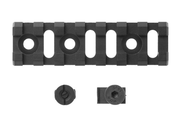 5KU B-2U Rail Section Black