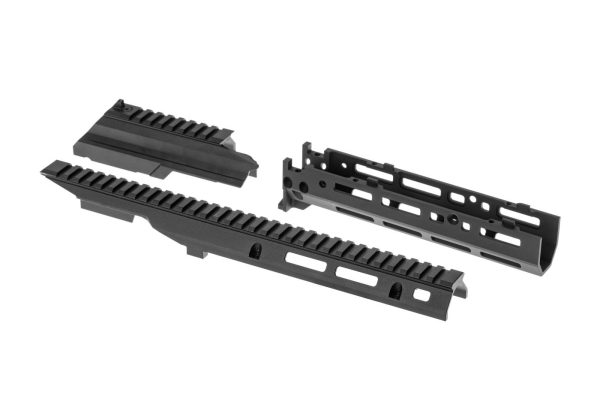 5KU MK3 Monolythic Handguard Set For CYMA AKM / AK105 Black