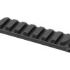 5KU QD MLOK 7 Slot Rail Section Black