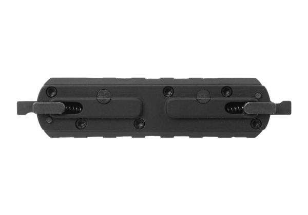 5KU QD MLOK 7 Slot Rail Section Black
