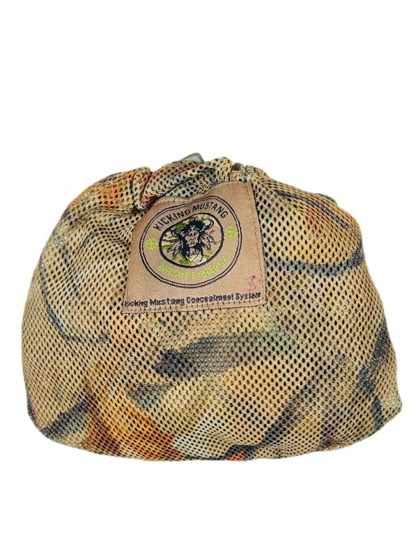 KMCS Pack cover with 3D leafs (S) – Dark Forest