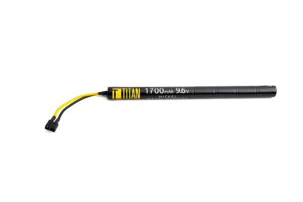 NiMH battery TITAN 9.6V 1700mAh, T-Dean - Stick (AK) NiMH battery TITAN 9.6V 1700mAh, T-Dean - Stick (AK)