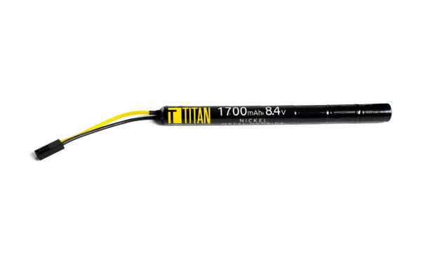 NiMH battery TITAN 8.4V 1700mAh, small Tamiya - Stick (AK) NiMH battery TITAN 8.4V 1700mAh, small Tamiya - Stick (AK)
