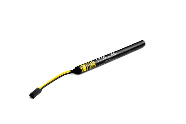 NiMH battery TITAN 8.4V 1700mAh, small Tamiya - Stick (AK) NiMH battery TITAN 8.4V 1700mAh, small Tamiya - Stick (AK)