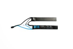 Li-Pol battery TITAN 7,4V 1200mAh, 25C - Nunchuk (dual)