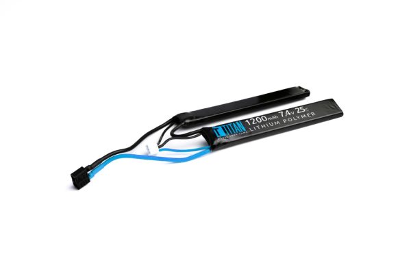 Li-Pol battery TITAN 7,4V 1200mAh, 25C - Nunchuk (dual) Li-Pol battery TITAN 7,4V 1200mAh, 25C - Nunchuk (dual)