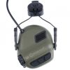 EARMOR M31H PLUS Electronic Hearing Protector, Helmet Mount - Black EARMOR M31H PLUS Electronic Hearing Protector, Helmet Mount - Black