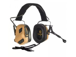 EARMOR M32 PLUS Electronic Tactical Headset - Coyote Brown EARMOR M32 PLUS Electronic Tactical Headset - Coyote Brown