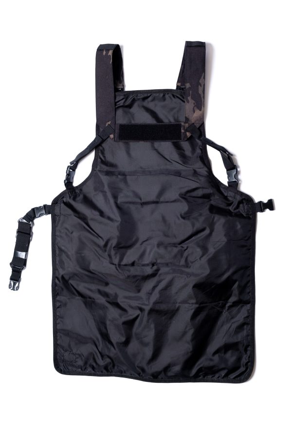 ANAREUS Tactical Grill Apron GrillCommander, Laser-cut - MC Black Tactical Grill Apron GrillCommander, Laser-cut - MC Black