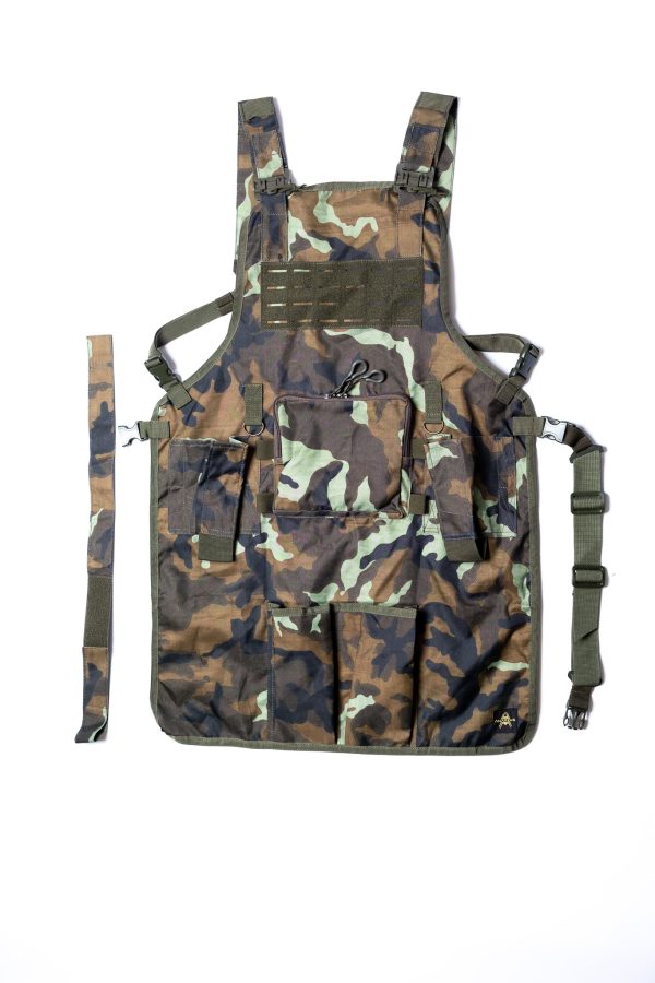 ANAREUS Tactical Grill Apron GrillCommander, Laser-cut - VZ95 Tactical Grill Apron GrillCommander, Laser-cut - VZ95