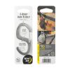 S-Biner® Hook 'N Hold™ Carabiner, Large - Silver