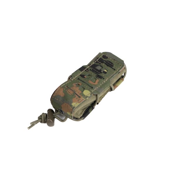 Novritsch SMG Magazine Elastic MOLLE Pouch - Flecktarn