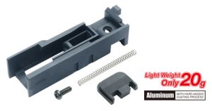 GD Light Weight Aluminium Nozzle Housing for TM / KJW G-series GBB Pistols - Black