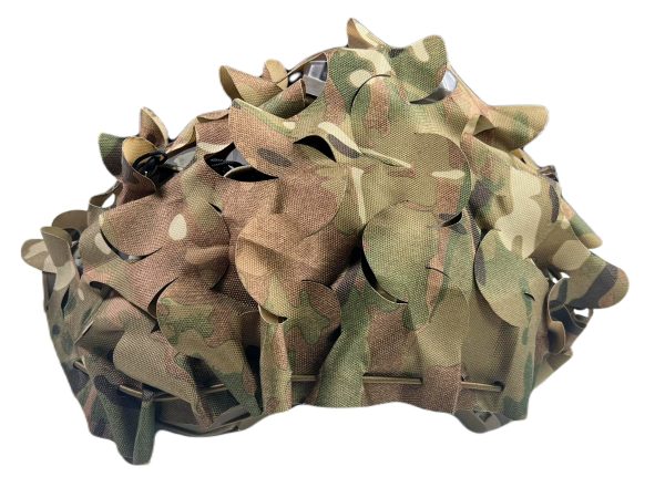 ANAREUS 3D Universal Camouflage Helmet Cover, Laser-Cut - MC 3D Universal Camouflage Helmet Cover, Laser-Cut - MC