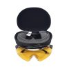 STRIKE DROP ZONE Protective Glasses, 4 Lenses H2X Anti-Fog - Black STRIKE DROP ZONE Protective Glasses, 4 Lenses H2X Anti-Fog - Black