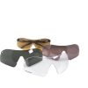 STRIKE DROP ZONE Protective Glasses, 4 Lenses H2X Anti-Fog - Black STRIKE DROP ZONE Protective Glasses, 4 Lenses H2X Anti-Fog - Black