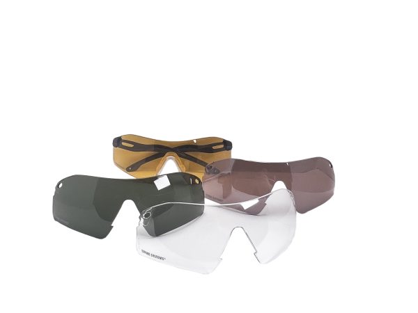 STRIKE DROP ZONE Protective Glasses, 4 Lenses H2X Anti-Fog - Black STRIKE DROP ZONE Protective Glasses, 4 Lenses H2X Anti-Fog - Black