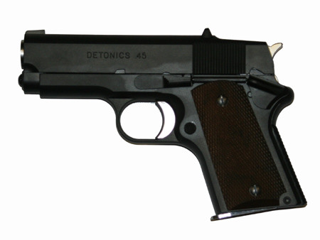 TM GBB gas pistol Detonics.45 Combat Master - Black