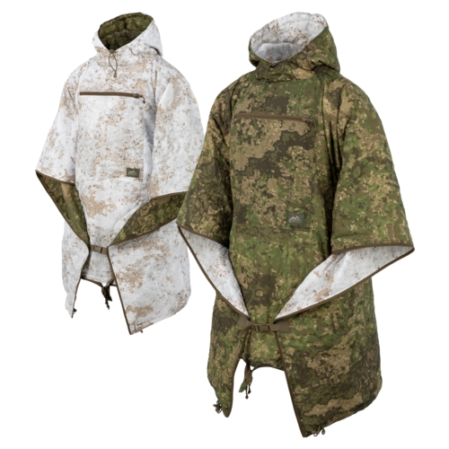 HELIKON Reversible Poncho SWAGMAN ROLL® - Pencott Wildwood / Pencott Snowdrift HELIKON Reversible Poncho SWAGMAN ROLL® - Pencott Wildwood / Pencott Snowdrift