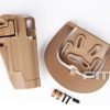 FMA CQC Serpa Belt Holster (Colt M1911), Right Hand - Tan FMA CQC Serpa Belt Holster (Colt M1911), Right Hand - Tan