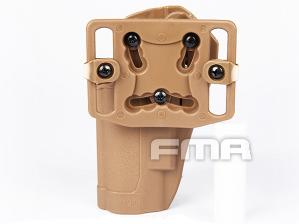 FMA CQC Serpa Belt Holster (Colt M1911), Right Hand - Tan FMA CQC Serpa Belt Holster (Colt M1911), Right Hand - Tan