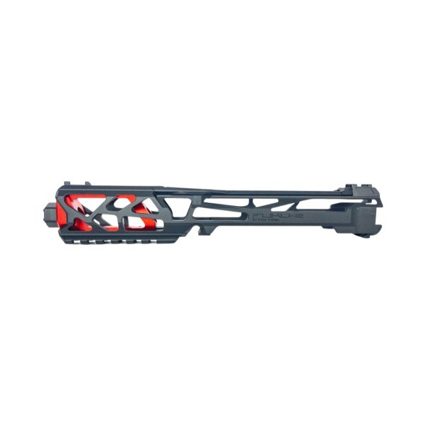 CTM FUKU-2 Skeleton CNC Upper Set for AAP-01 - Black / Red CTM FUKU-2 Skeleton CNC Upper Set for AAP-01 - Black / Red