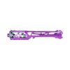 CTM FUKU-2 Skeleton CNC Upper Set for AAP-01 - Violet / Green CTM FUKU-2 Skeleton CNC Upper Set for AAP-01 - Violet / Green